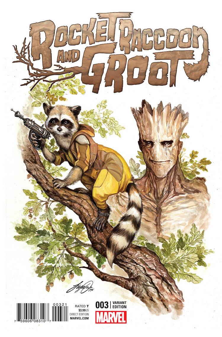 Rocket Raccoon & Groot #3