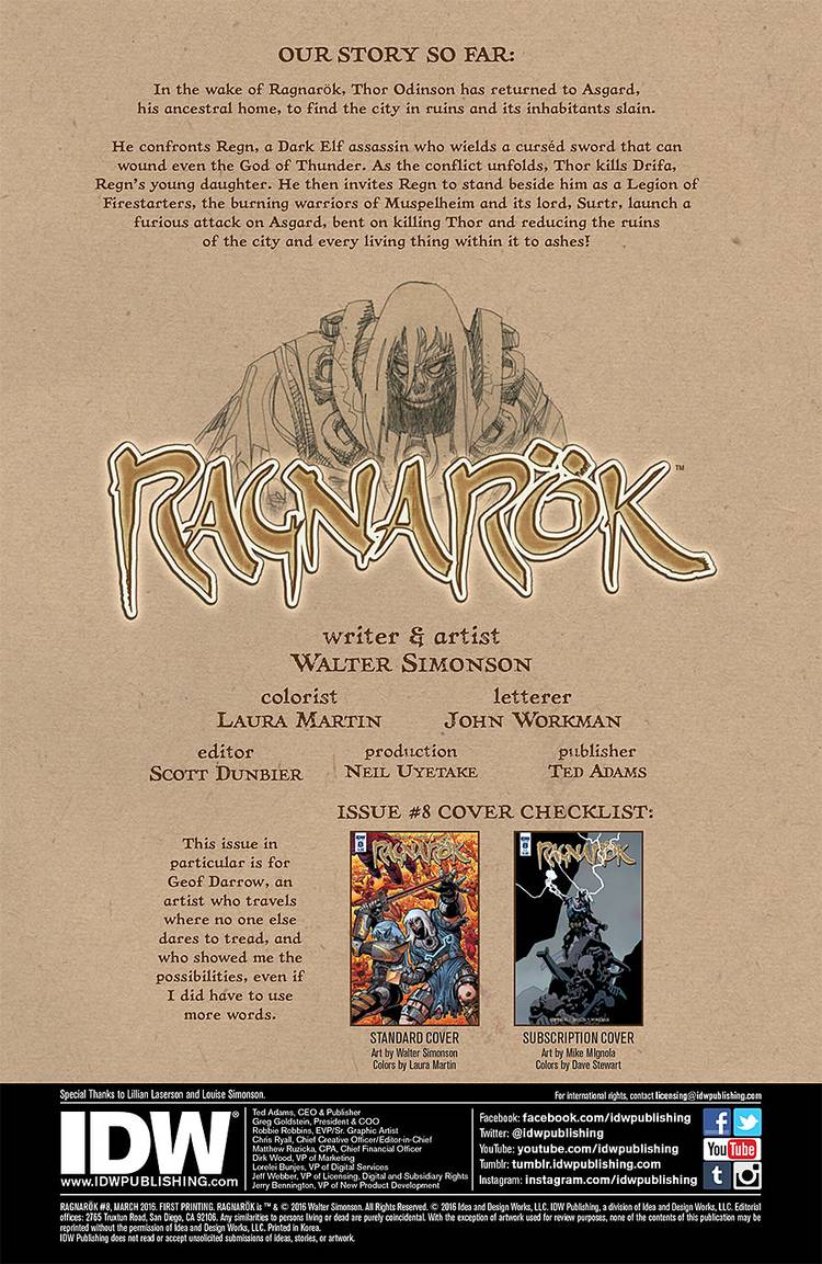 Ragnarok #8