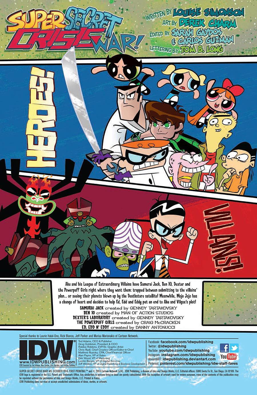 Cartoon Network: Super Secret Crisis War! #5