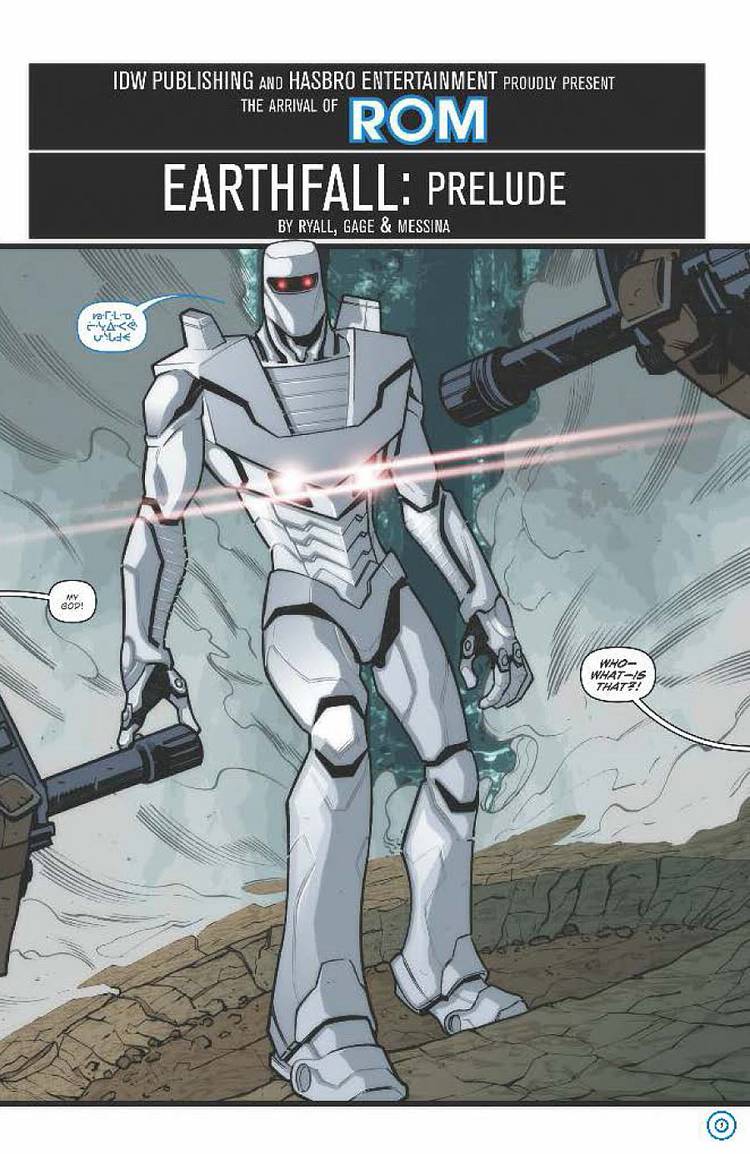 Rom Featuring Action Man: (FCBD 2016)