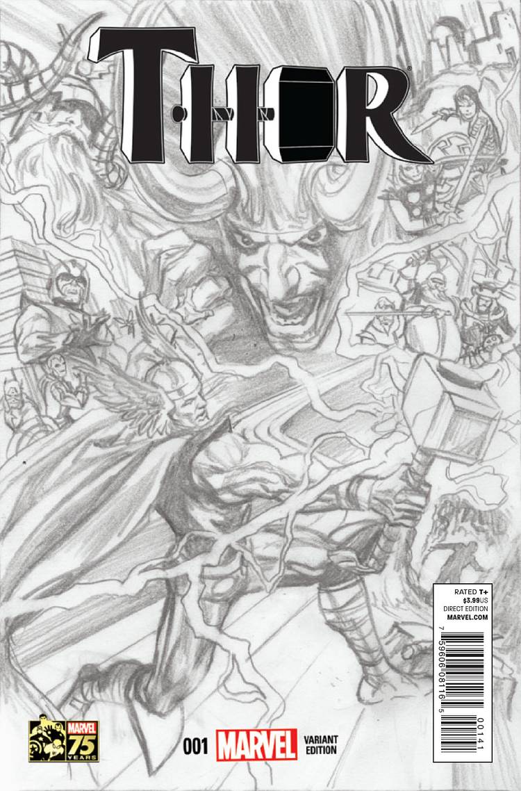 Thor #1 (UNLETTERED)