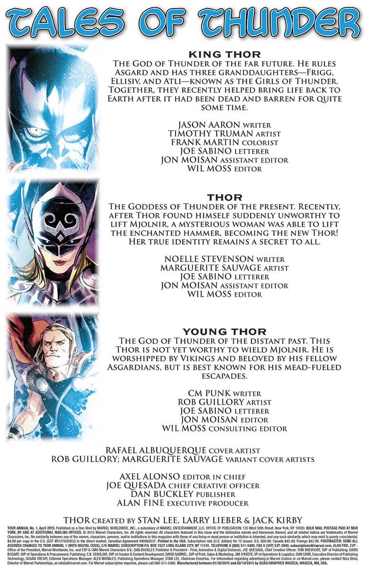 Thor Annual #1