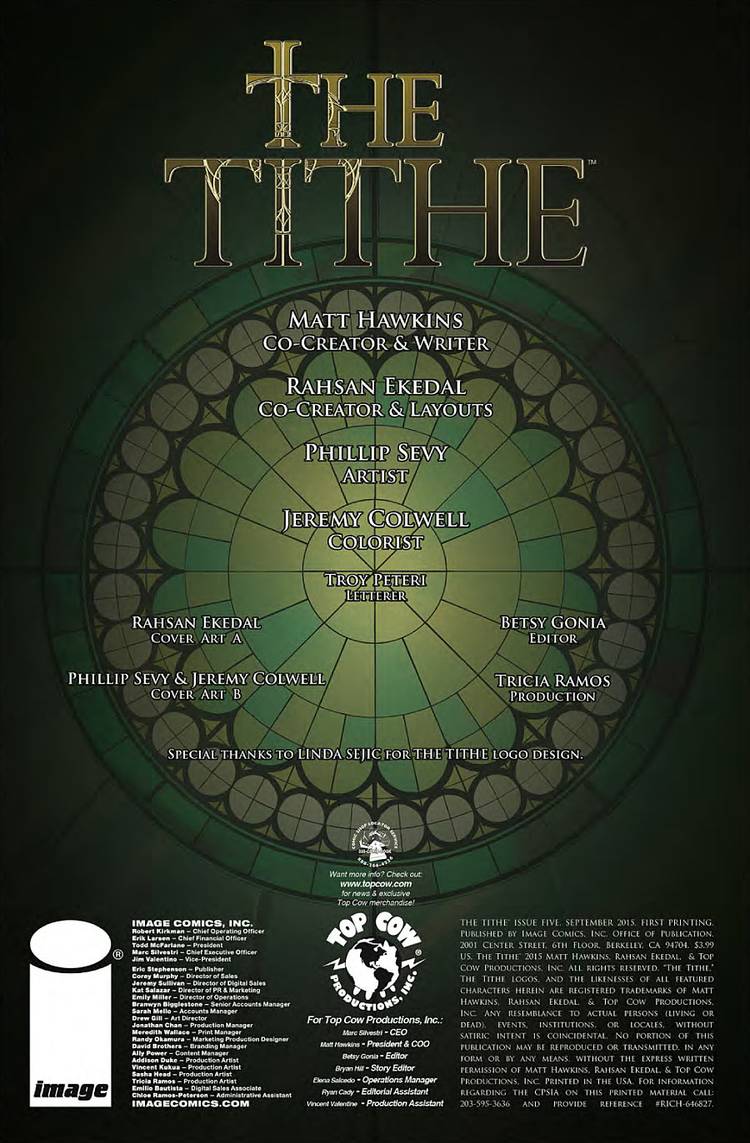 The Tithe #5
