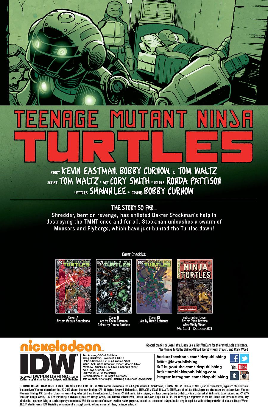 Teenage Mutant Ninja Turtles #48