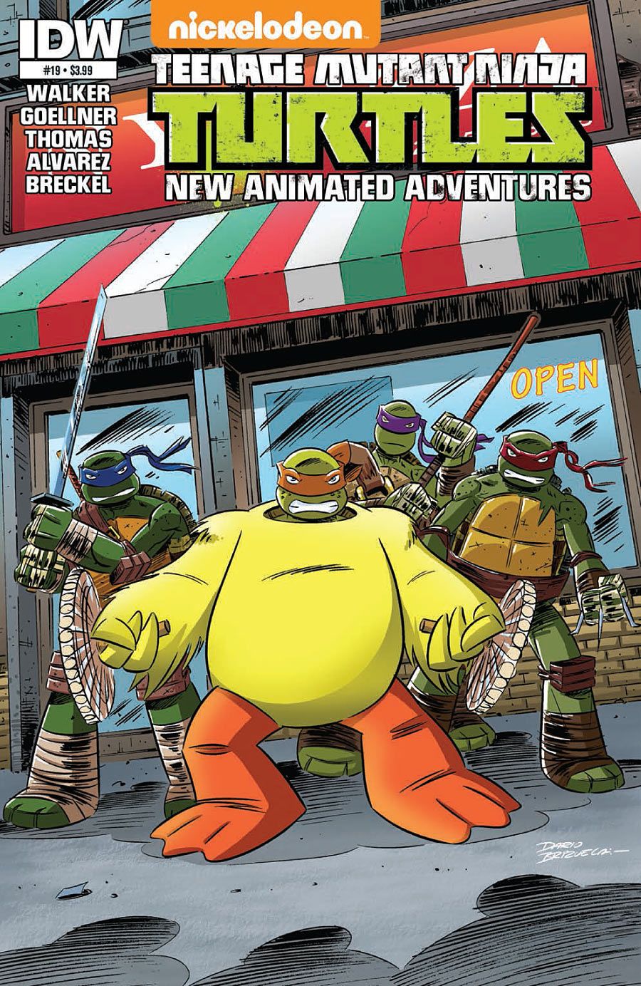 Teenage Mutant Ninja Turtles: New Animated Adventures #19