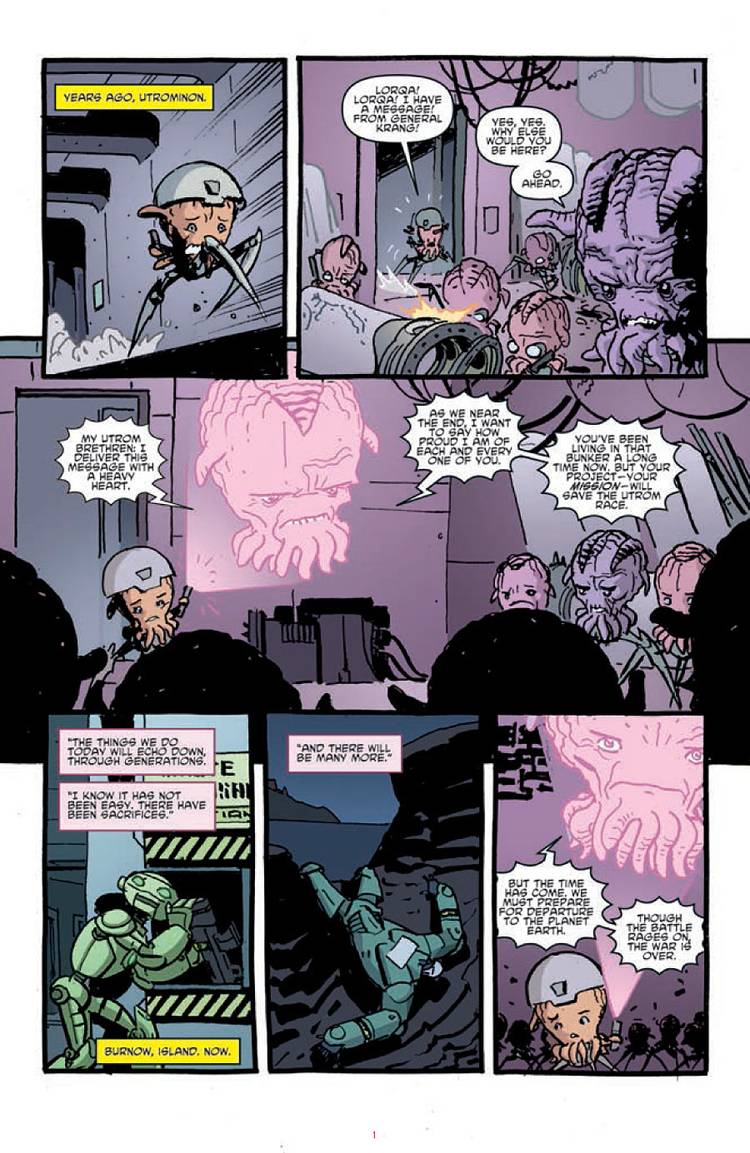 Teenage Mutant Ninja Turtles: Utrom Empire #3
