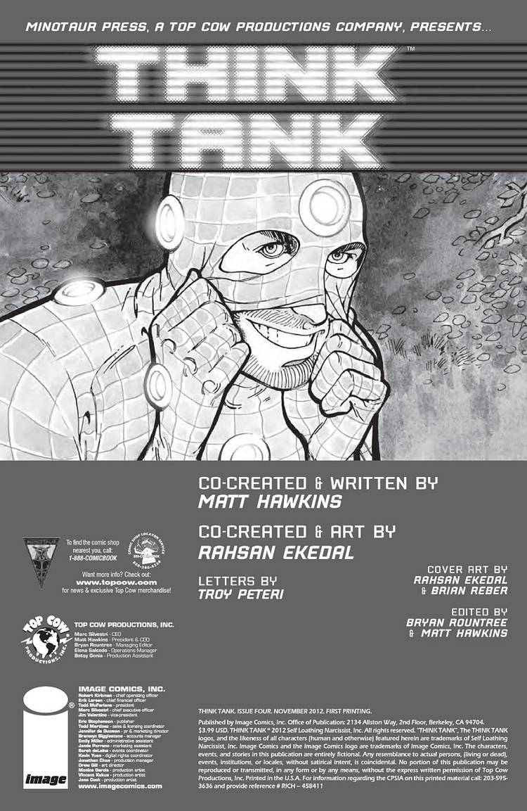 Ultimate Think Tank Think Tank (FULL ISSUE) #4