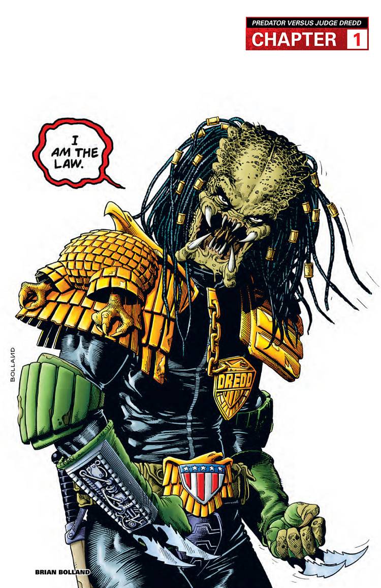 Predator vs Judge Dredd vs Aliens TPB, vol. #1