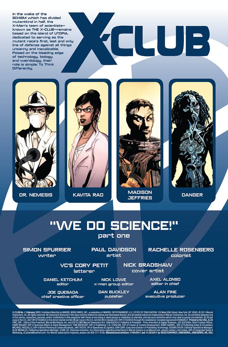X-Club #1