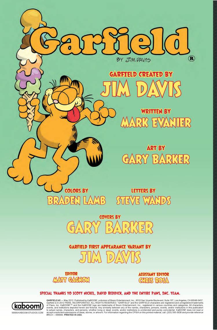 Garfield #1