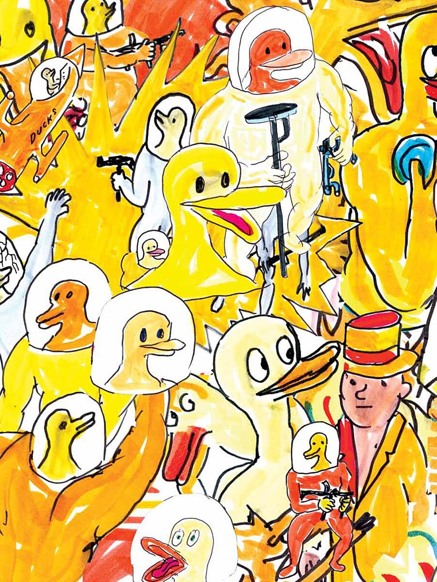 ★DANIEL JOHNSTON ダニエル・ジョンストン SPACE DUCKS s-l400.jpg
