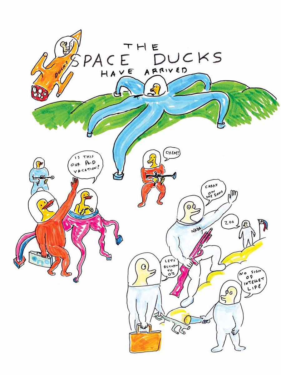 Space Ducks: An Infinite Comic Book of Musical Greatness HC