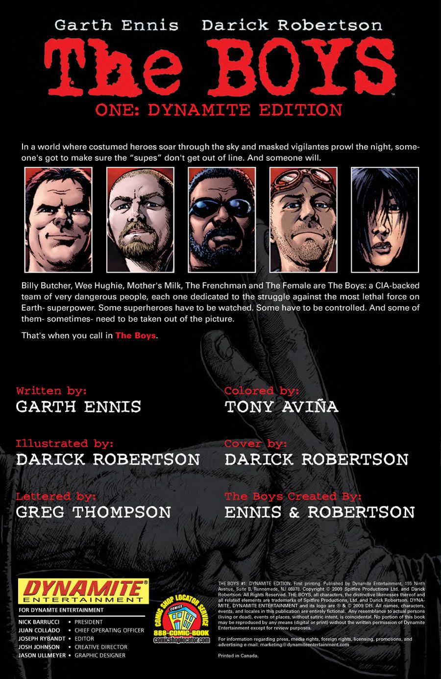 The Boys - FULL ISSUE #1