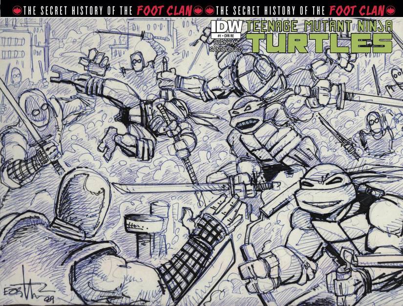 Teenage Mutant Ninja Turtles: The Secret History of the Foot Clan #1