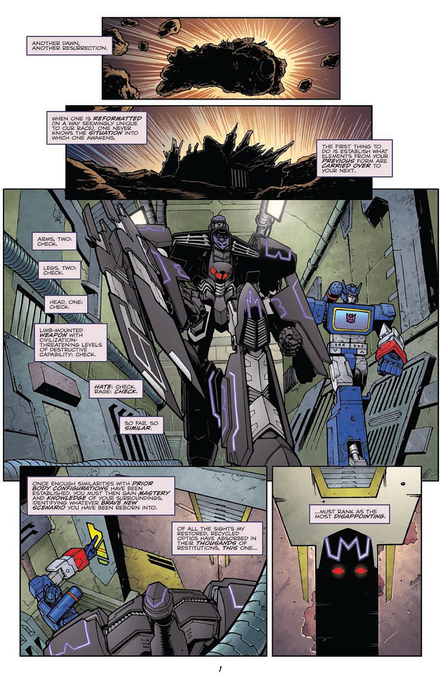 Transformers Spotlight: Megatron #1