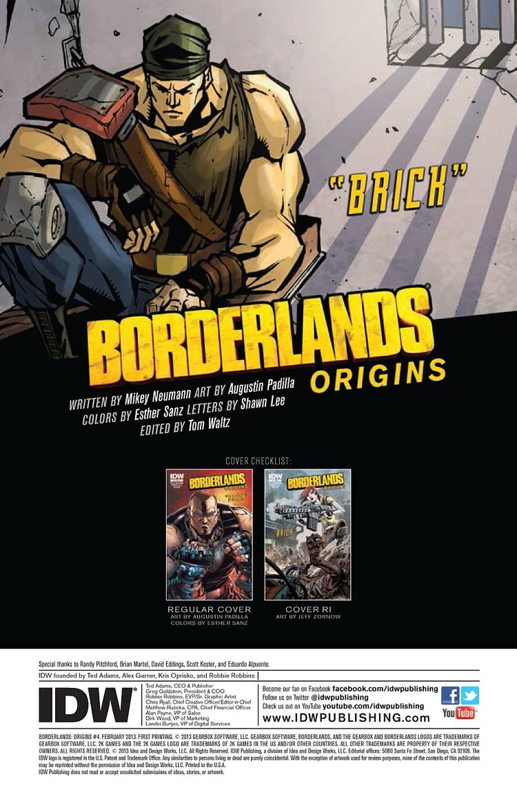 Borderlands: Origins #4