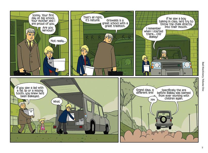Bad Machinery: Case of Team Spirits