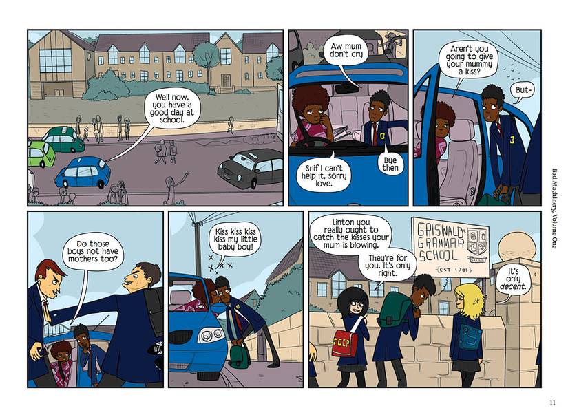 Bad Machinery: Case of Team Spirits