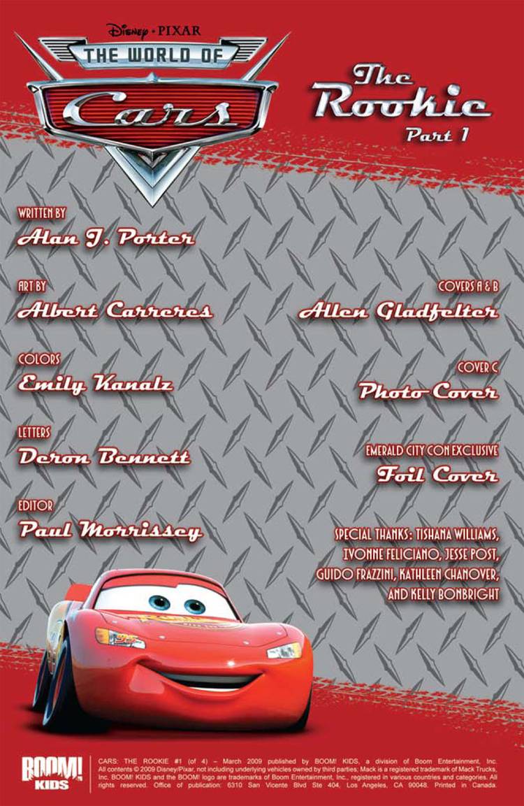 Cars: The Rookie #1