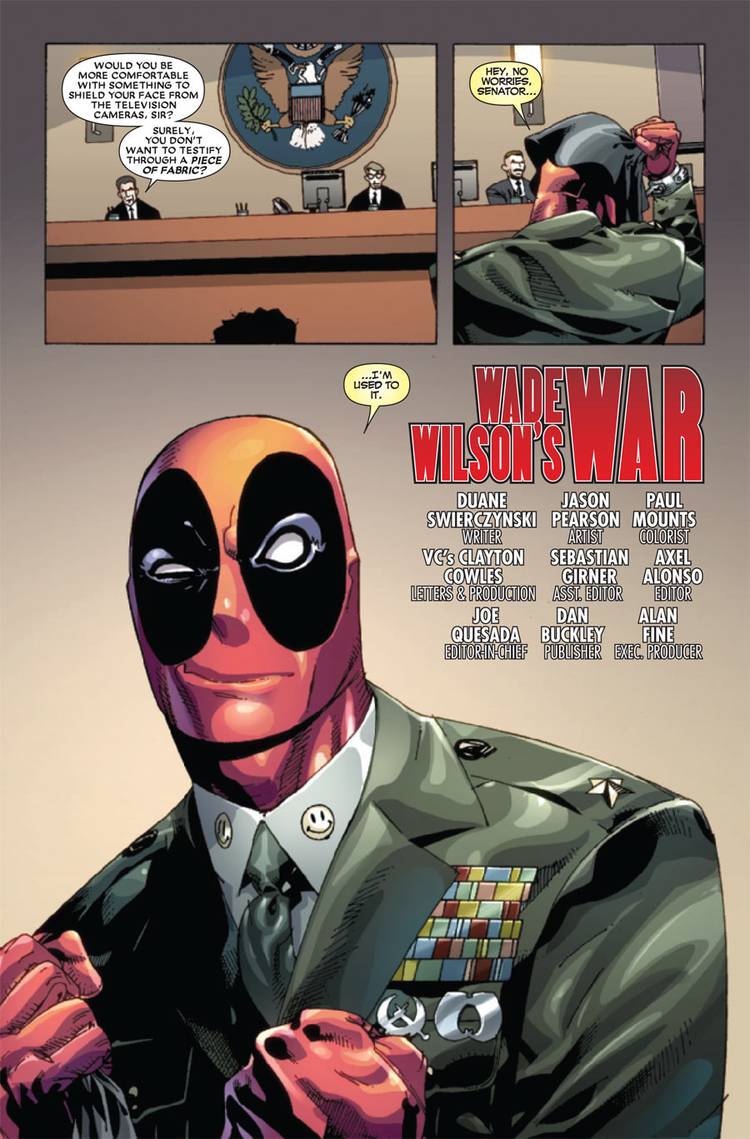 Deadpool: Wade Wilson's War #1