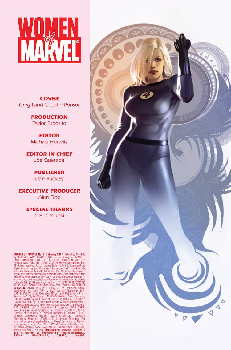 Women of Marvel #2