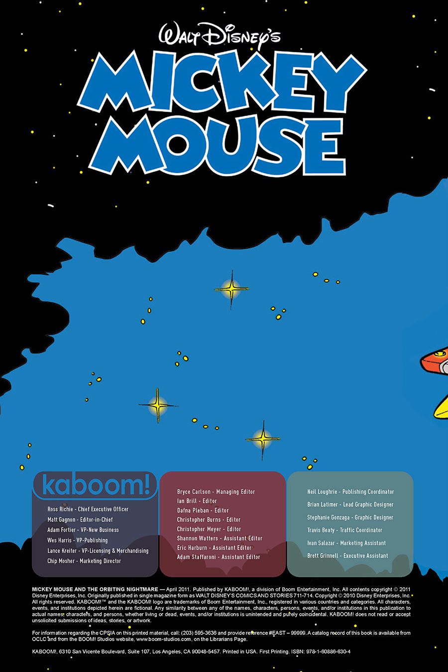 Mickey Mouse and the Orbiting Nightmare TPB