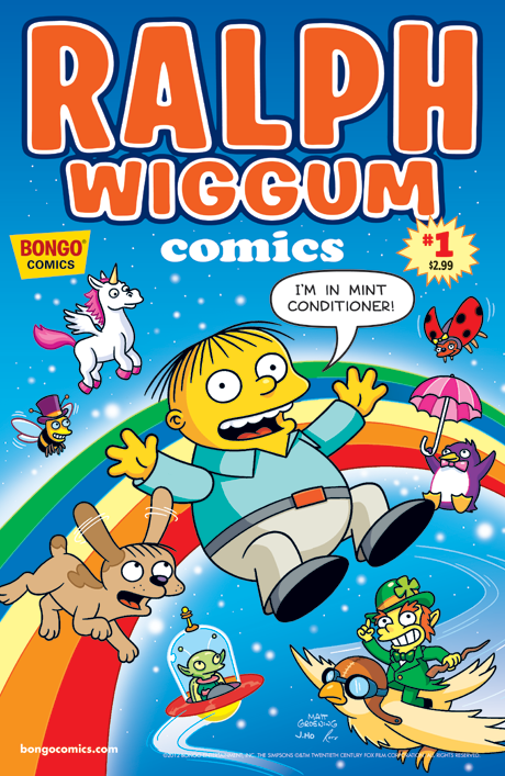 Bit player takes center stage in Ralph Wiggum Comics #1