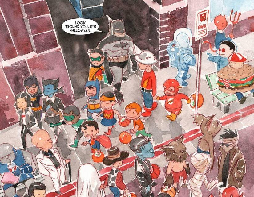 The case of Li'l Gotham and the magically changing Batgirl costume ...