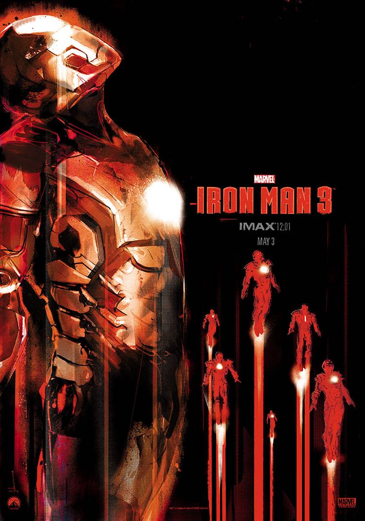 Check out Jock's IMAX poster for 'Iron Man 3'