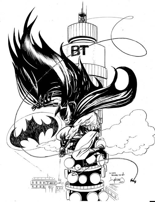 David Lapham posts art from commissions he accepted in May