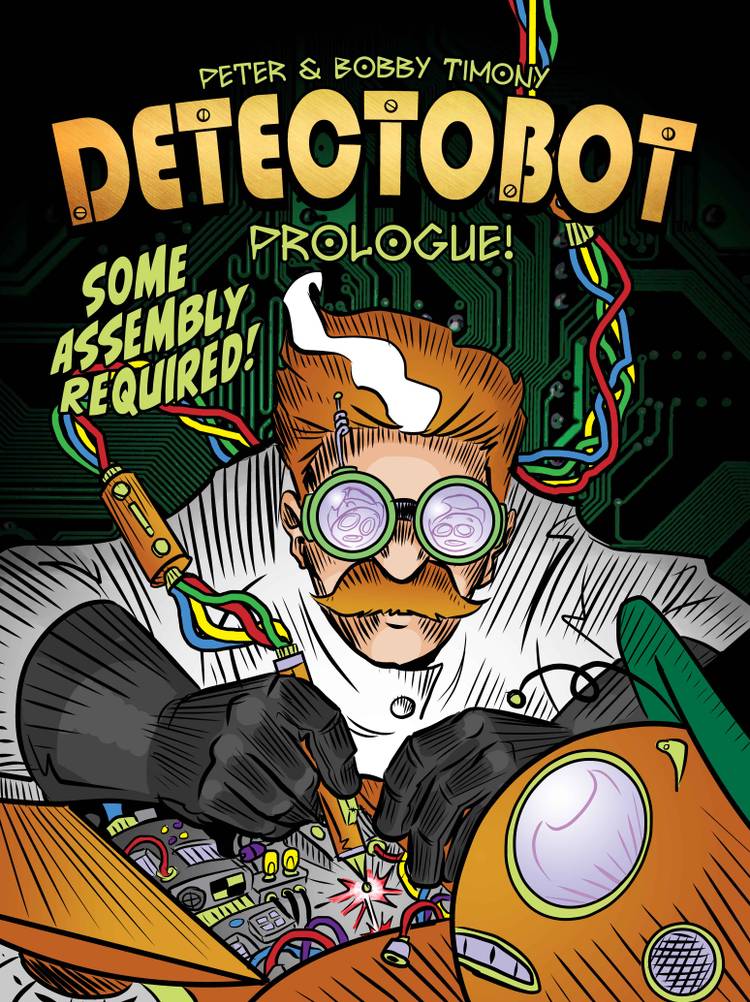 SDCC '13 | Peter and Bobby Timony talk 'Detectobot'