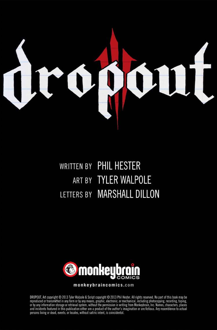 Phil Hester and Tyler Walpole discuss new series 'Dropout'
