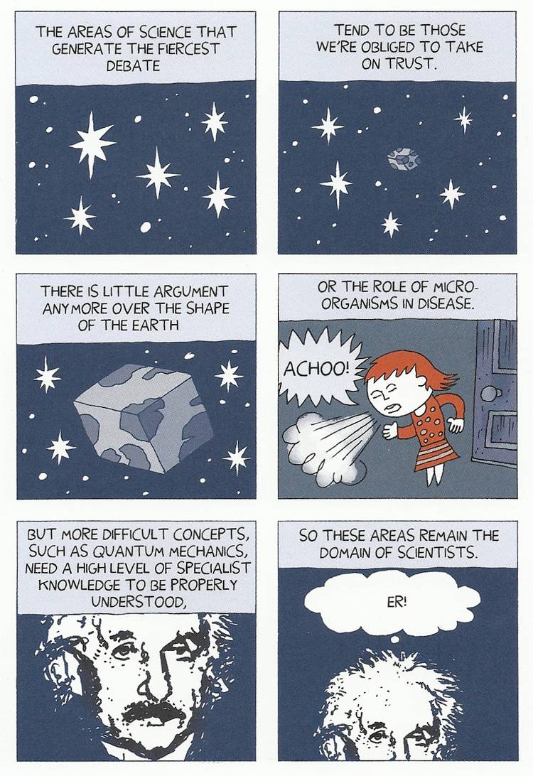 Comic book science with de Heer and Cunningham