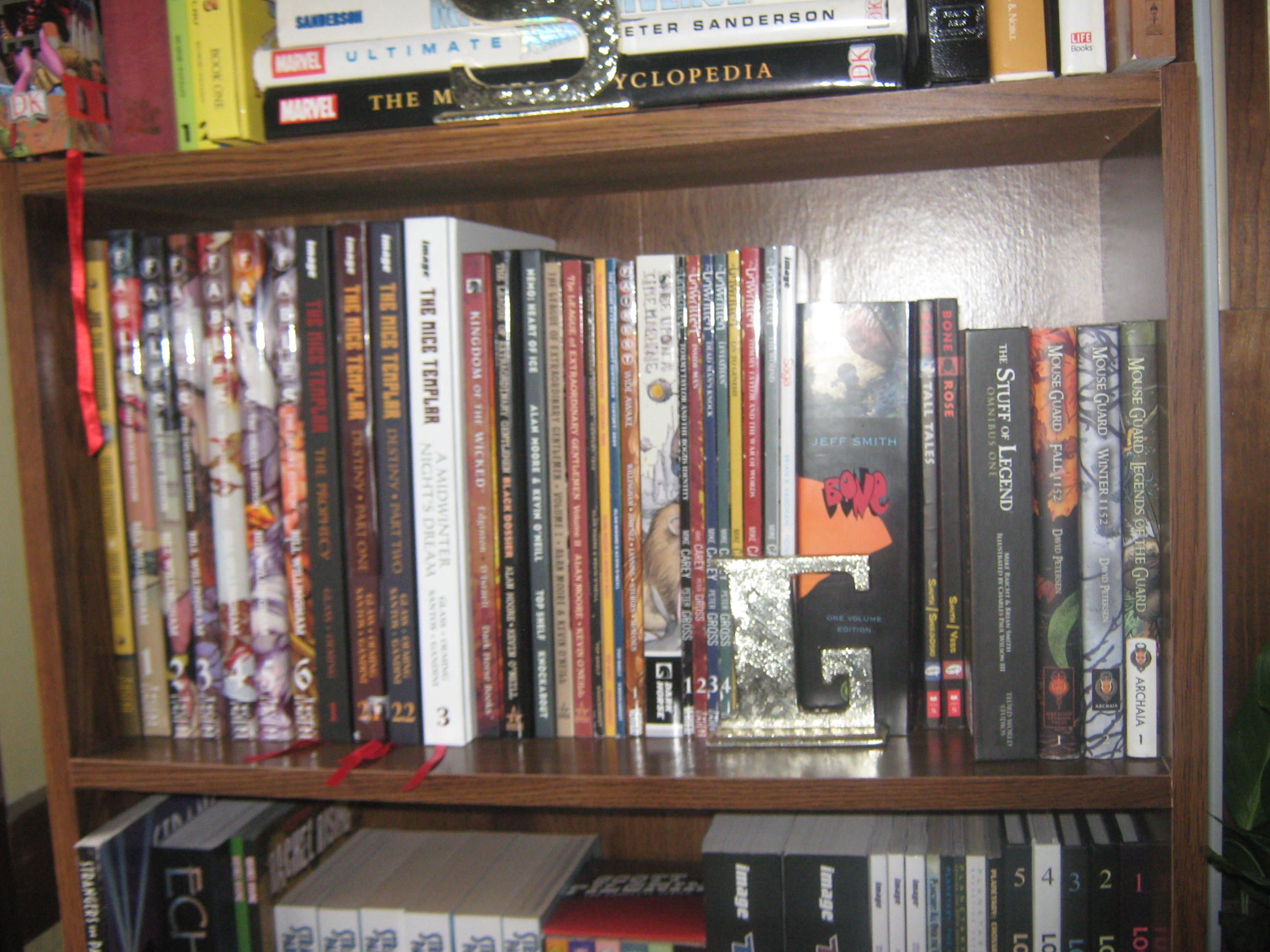 Lots of books and a little bit of sports in todays Shelf Porn