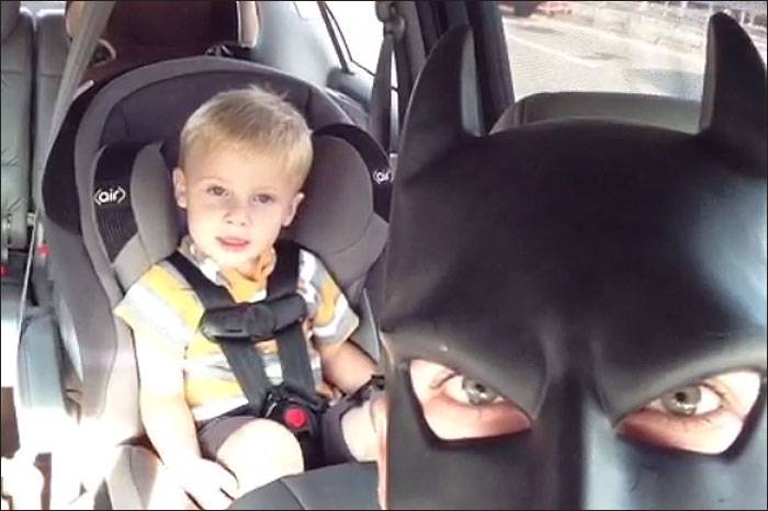 I am vengeance, I am the night, I am ... BatDad!