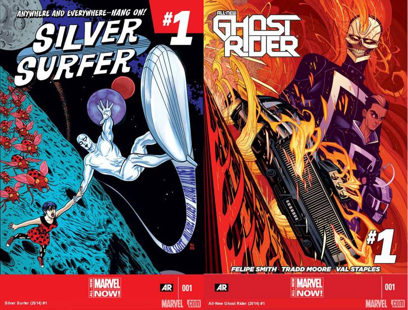 What all's All-New this week? 'Ghost Rider' and 'Silver Surfer'