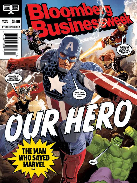 Three interesting Marvel tibits from that 'Businessweek' profile