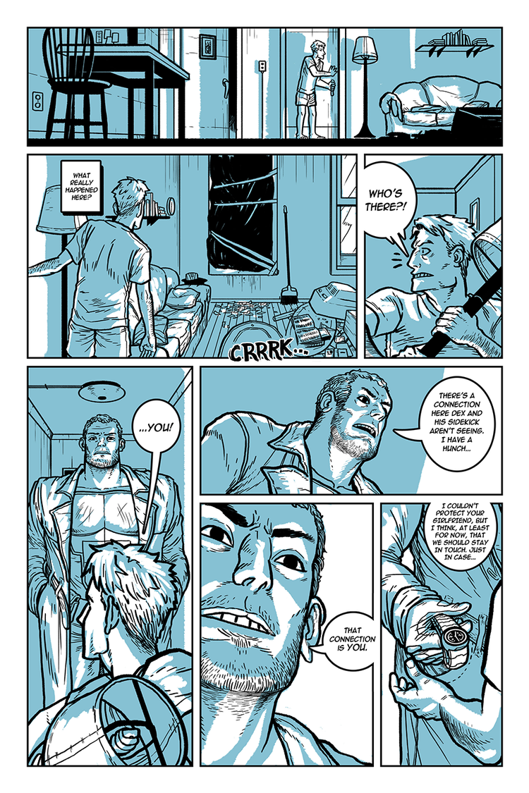 A crime comic with killer art in 'Tommy Centro'