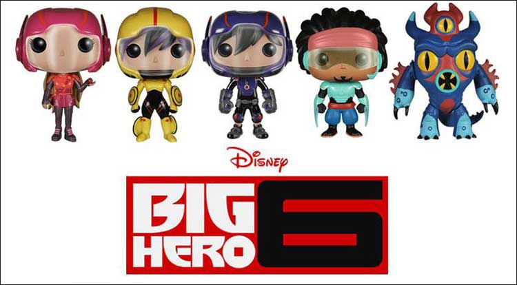 Funko unveils 'Big Hero 6' Pop! Vinyl figures