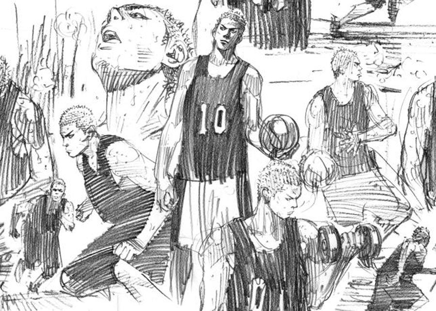 slam dunk manga jordans