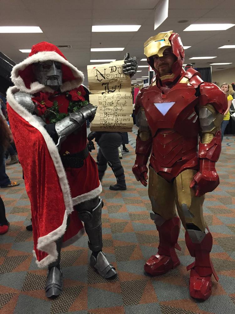 Santa Doom sees you when you're sleeping
