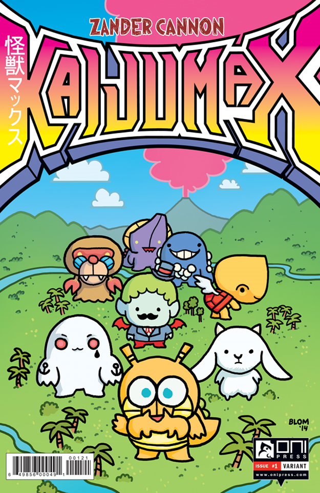 'Kaijumax' #1 gets kawaii with Bryan Lee O'Malley variant cover