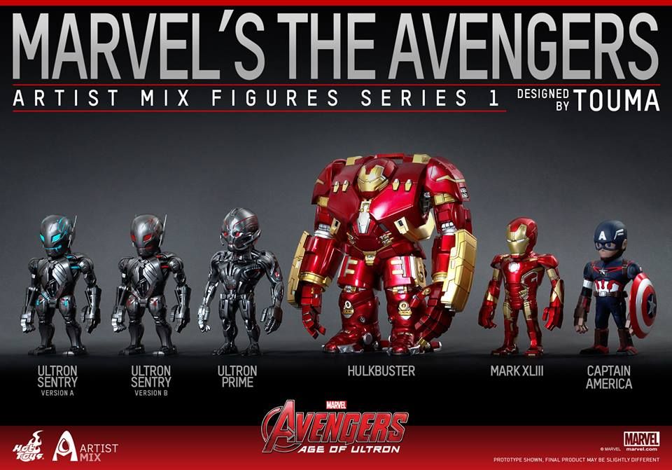 Hot Toys debuts 'Avengers: Age of Ultron' Artist Mix figures