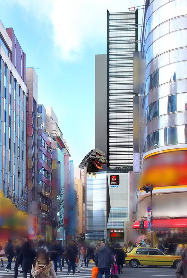 For Godzilla fans, this hotel may offer the best view in Tokyo