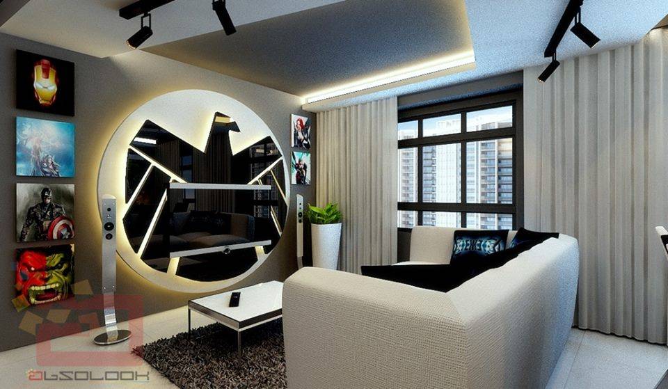Avengers-themed apartment is Earth's Mightiest Fan Cave