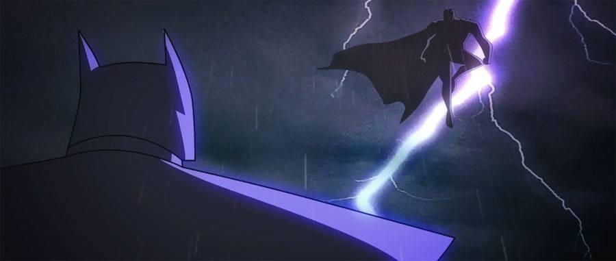 'Batman v Superman' trailer, remade in classic DC animated style