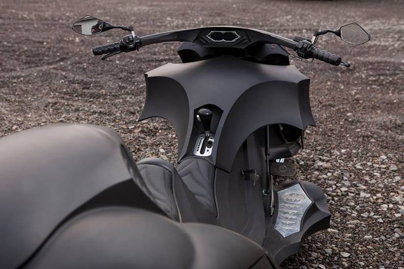This custom Batcycle is the coolest thing in the Batcave