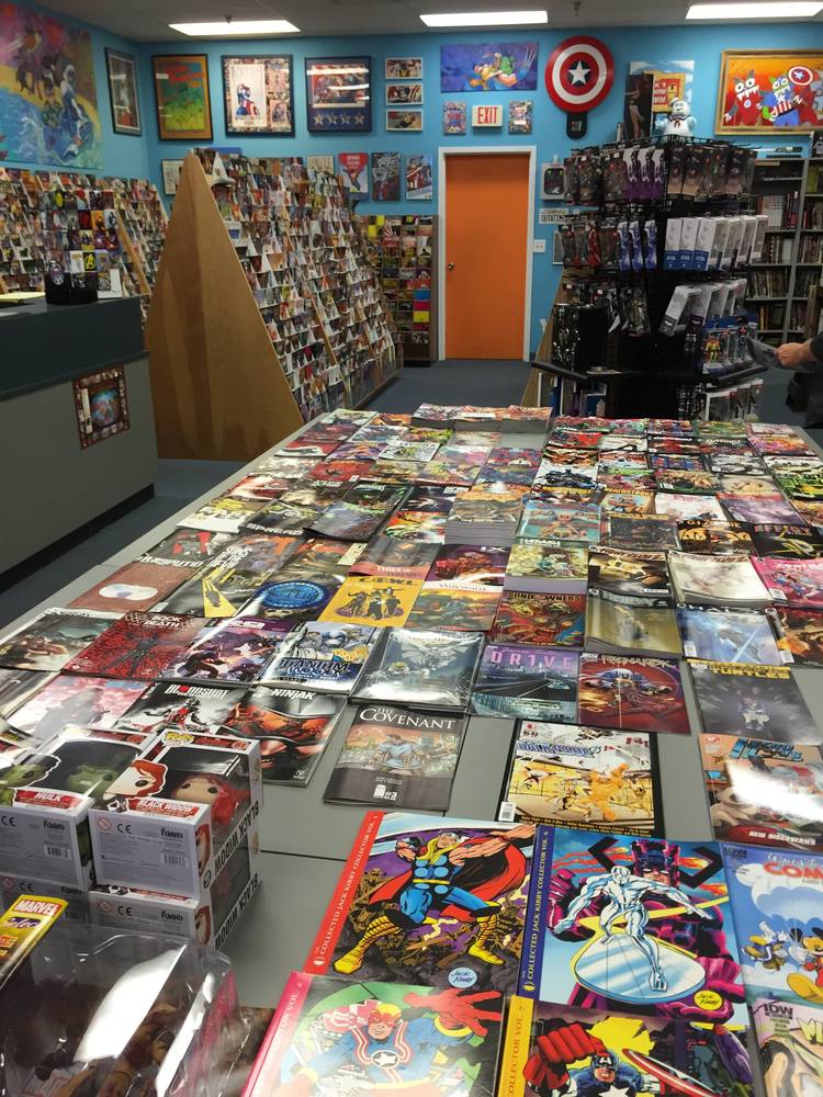 Store Tour | Carol and John's Comic Book Shop in Cleveland