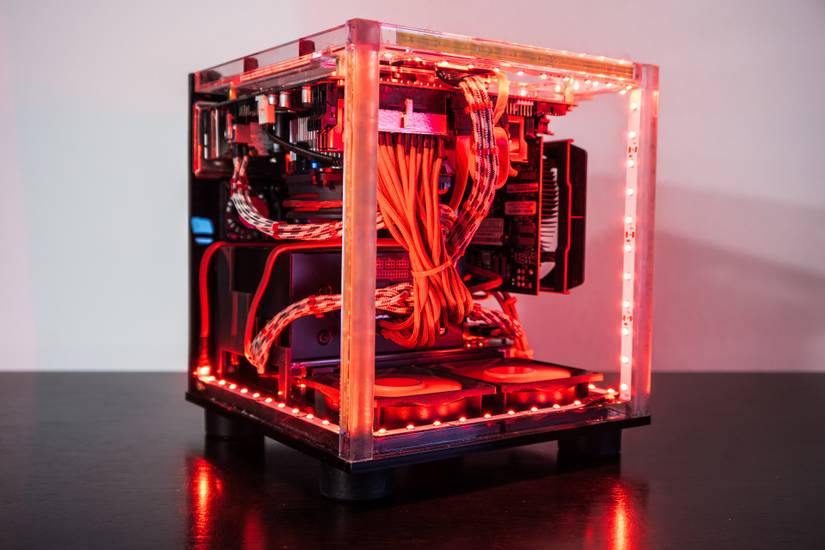 Computer Build Mc What better way to play 'Minecraft' than on a custom Redstone PC?