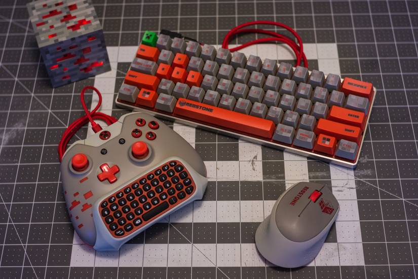 What better way to play 'Minecraft' than on a custom Redstone PC?